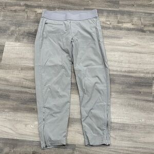 Athleta Pants Women Gray Mod Trekkie Crop Pull On